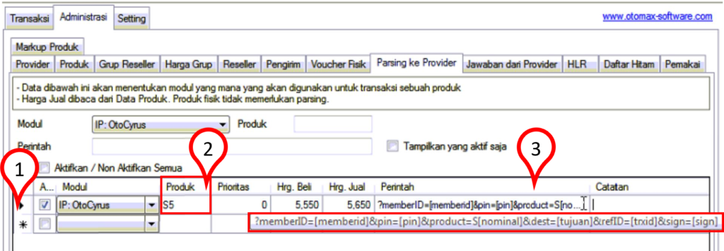Setting Parsing ke Provider